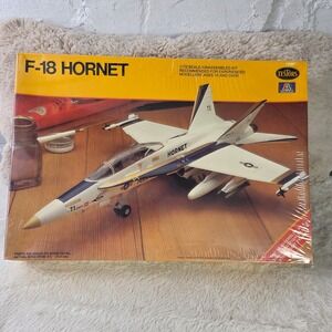 Testors F 18 Hornet 1:72 Scale Unassembled Model Kit New Factory Sealed Italeri